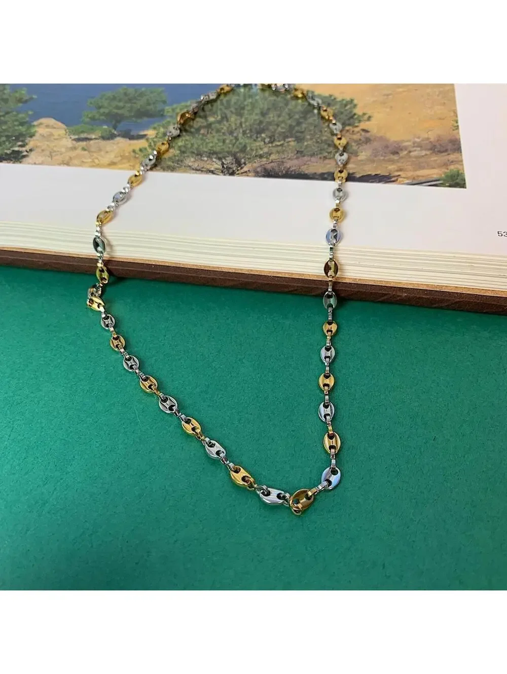 N/A #goldnecklace #silvernecklace